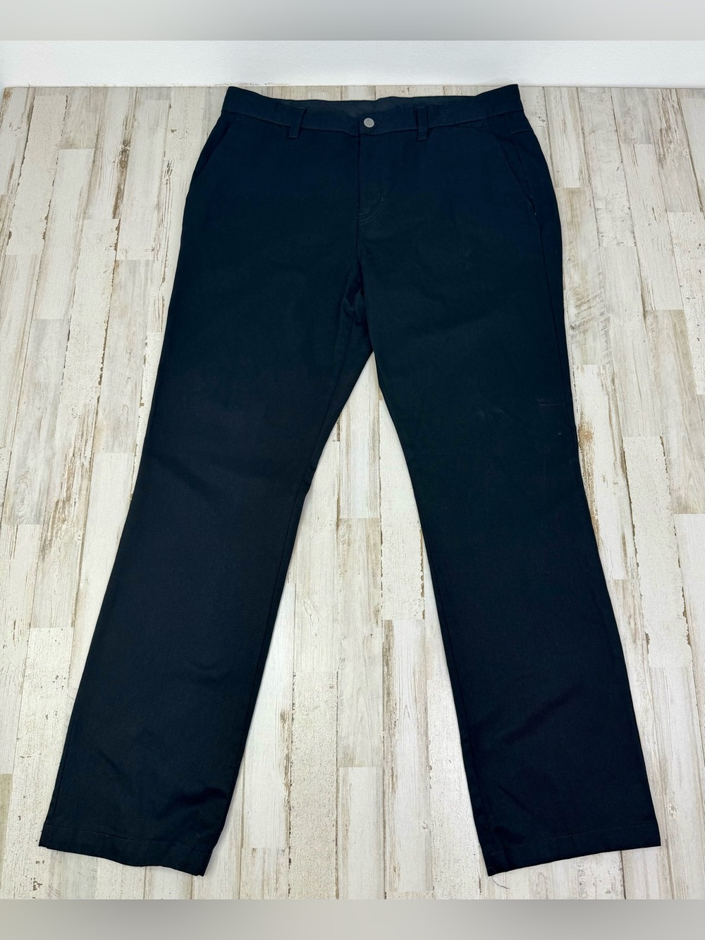 Volcom Stone Corpo Class Pants Mens 38x33 Black Straight Leg Skater